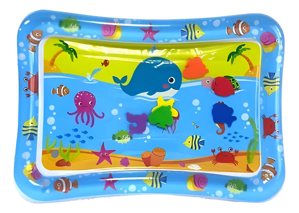 Alfombra De Agua Para Bebés Con Colores Llamativos