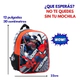 Mochila Escolar Spiderman Venom De Espalda 12' Surtido
