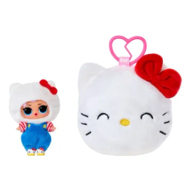 Muñeca Lol Surprise Hello Kitty & Friends Peluche Reversible