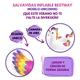 Flotador Inflable Infantil Unicornio Agua 119x91cm Bestway