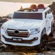 Auto A Batería Toyota 12v Control Remoto Padres Luz Sonido BLANCO