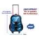 Mochila Escolar Carreras C/ Rueditas Desmontable 17.5'