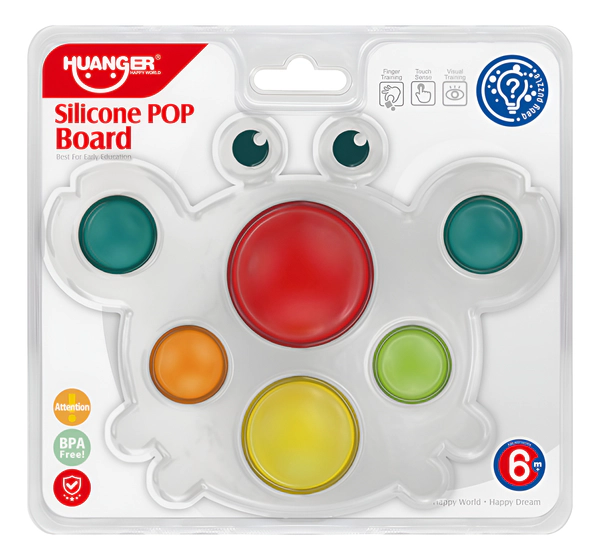 Pop It Educativo Sensorial Con Formas De Animales
