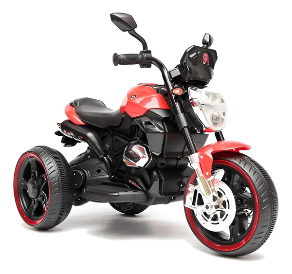 Moto A Batería 6v Con Luz Led Y Sonido 30kg Trimoto