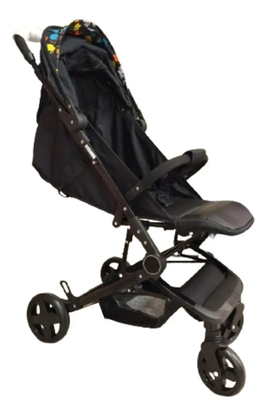 Cochecito De Bebé Ryder De Lujo Piedi Negro
