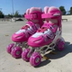 Rollers 4ruedas Extensible C/set De Protección Bolso Julieta