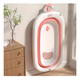 Bañera Bebe Plegable Ultra Compacta C/ Termómetro Para Bebes