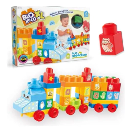 Bloques Blokoko Xl Tren Didactico 56pzs Rasti Sharif Express