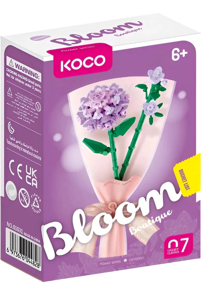 Kit De Construcción Floral Boutique Koco Bloom Realista