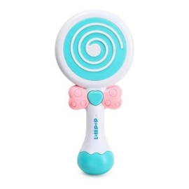 Sonajero Divertido Lollipop A Pila Con Luces Sonidos