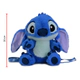 Stitch De Peluche Stitch Para Colgar Original Disney 30cm Azul