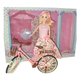 Muñeca Cami Style Con Bicicleta Y Vestido Carinito