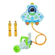 Pistola De Agua Con Mochila 1,9 Lts 8mts Dinosaurio O Nave