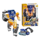 Muñeco Robot Transformers 2 En 1 Warriors Heroic Engineering Transformers