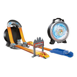 Pista De Autos 360° Luces Y Música Incluye 2 Autos 2 En 1