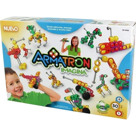 Juego Bloques Armatron Imagina Construcción 50 Piezas Rasti