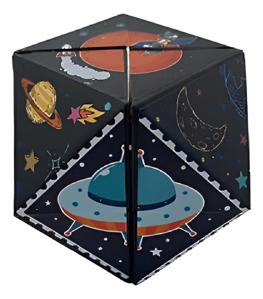 Cubo Mágico Magic Cube Antiestrés Didáctico Giratorio