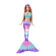 Barbie Sirena Dreamtopia Luces Mágicas Cola Brillante 30cm