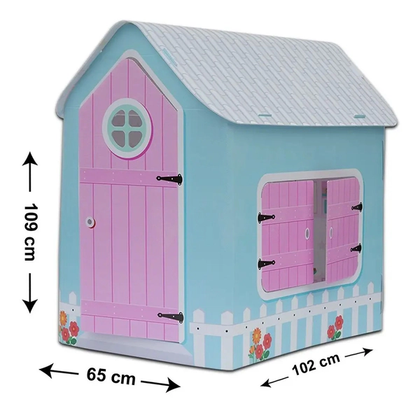 Casita Infantil Carpa Plástico Plegable Trasladable Atu