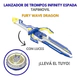 Set Espada Lanza Trompo C/luz Infinity 5 Modelos Tapimovil