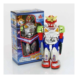 Robot Galaxy Warrior Con Luz Sonido Y Movimiento