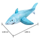 Inflable Flotador Pileta Bestway Tiburón Blanco 183x102 Cm