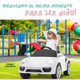Auto A Bateria Control Remoto Padres Bluetooth App ROJO