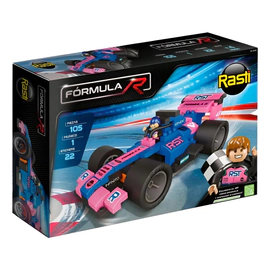Bloques Rasti Formula 1 Auto Carreras Con Muñeco 105 Piezas