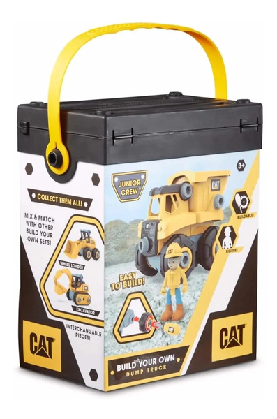 Valija Cat Set Junior Crew Haz Tu Propio Camión Construccion