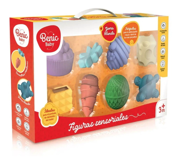 Set De Mordillos Sensoriales Para Estimulacion Temprana