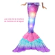 Barbie Sirena Dreamtopia Luces Mágicas Cola Brillante 30cm