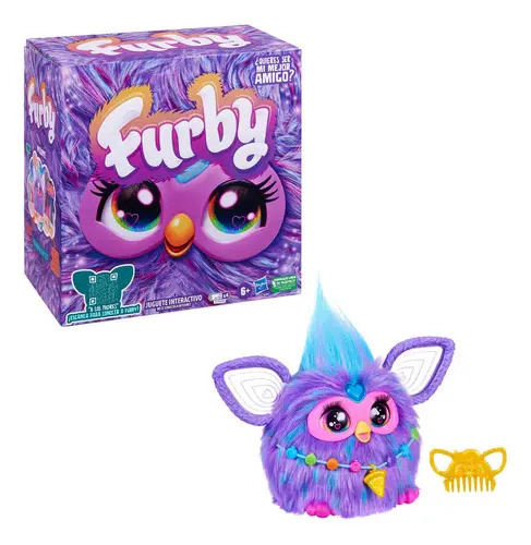 Furby Furblets Peluche Interactivo 5 Modos 22cm Wabro