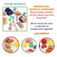 Playset Masas Moldeables Jugo De Frutas Magic Dough Con Acc