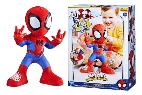 Muñeco De El Hombre Araña Baila Y Gatea Interactivo Spidey