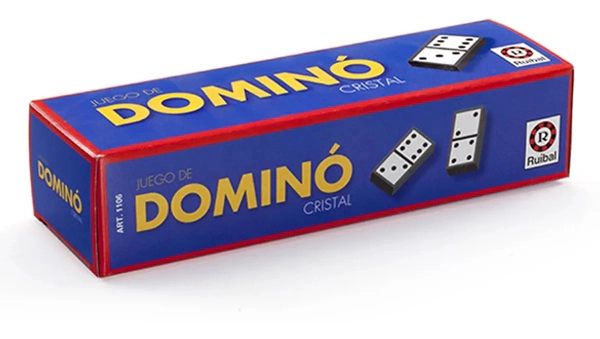 Domino Cristal Juego De Mesa Clásico Original Ruibal