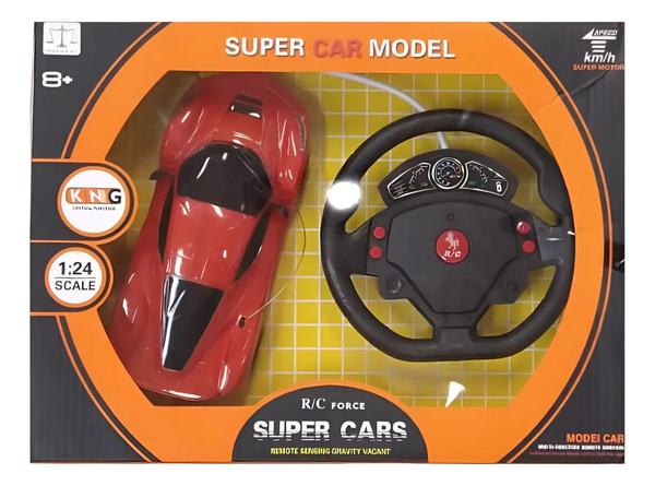 Auto A Radio Control Super Car 4 Canales Bateria