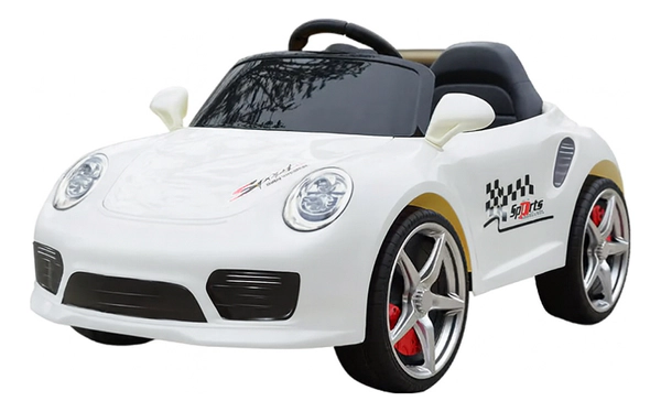 Auto Porche Batería 6v Control Remoto Sonido Y Luces