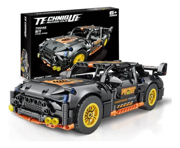 Auto Deportivo De Bloques Technique 511 Piezas Coleccionable 511 Auto