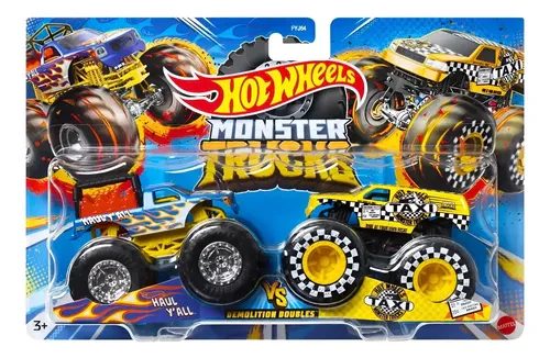 Vehículo Hot Wheels Monster Trucks 1:64 Pack X 2