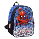 Mochila Escolar Espalda 12 Pulgadas Spiderman Arañas Azul Geométrico