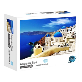 Rompecabezas Aegean Sea 1000 Piezas Santorini