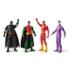 Set De Figuras De Acción De Batman Y Amigos, 4 Piezas Multicolor