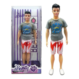 Muñeco Articulado Kevin 30 Cm Ropa Fashion C