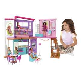 Casa De Muñecas Barbie Malibu Vacaciones 2 Plantas Mattel