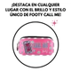 Cartuchera Escolar Footy Con Lentejuelas Reversibles F21042