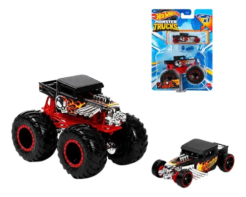 Vehiculo Monster Truck 1:64 Hot Wheels Original Surtidos