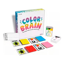 Juego De Mesa Color Brain Preguntas Y Cartas Toyco