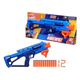 Lanzador De Dardos Nerf N Series Double Impact - Hasbro Color Azul Y Naranja