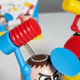 Juego De Batalla El Martillo 2 Jugadores Antiestres P/ Niños