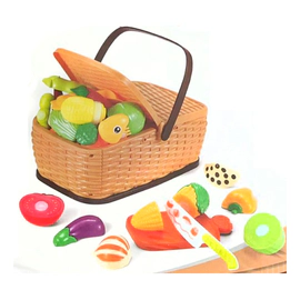 Canasta Picnic Alimentos Con Velcro Para Cortar Cocina